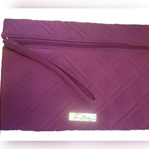 Vera Bradley Slim Wristlet in Plum